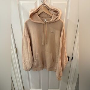 ALO Yoga Beige Hoodie